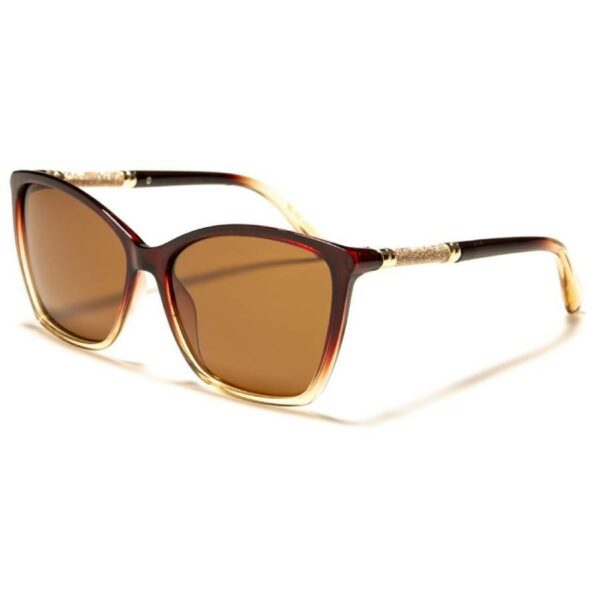 VG Squared Brown Polarized Sunglasses