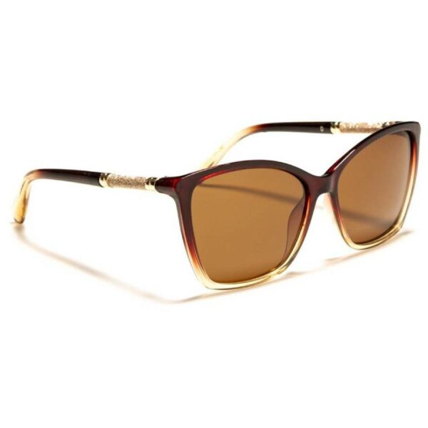 VG Squared Brown Polarized Sunglasses