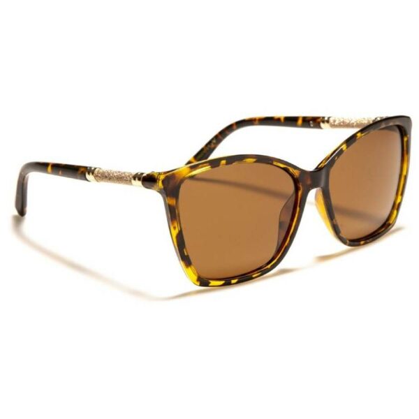 VG Squared Leopard Polarized Sunglasses