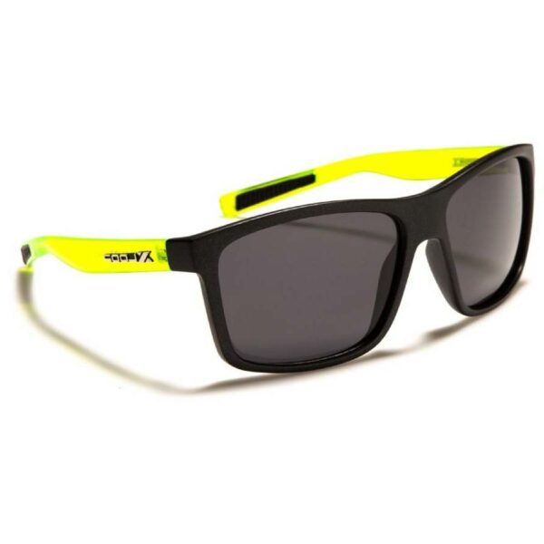 X-Loop Classic Polarized Neon Yellow Sunglasses - PZ-X2605 2
