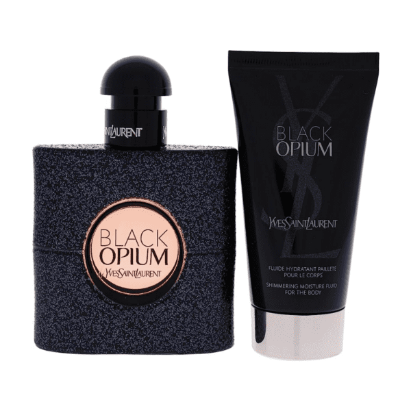 Black Opium by Yves Saint Laurent 50ml + Free Shimmering Moisture Fluid